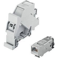 Adaptador de trilho com acoplamento para RJ45 EPIC DATA HS RJ45 F 10G B - 21700614