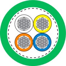 Cabo de Rede Ethernet ETHERLINE TORSION P CAT5 AWM 2X2XAWG22 - 2170888