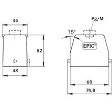 Carcaça EPIC H B 6 TG 16 ZW - 10021000
